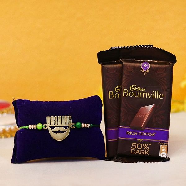 rakhi with chocolate gifts online fromMyFlowerTree