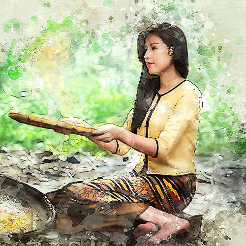 Watercolor masterpiece