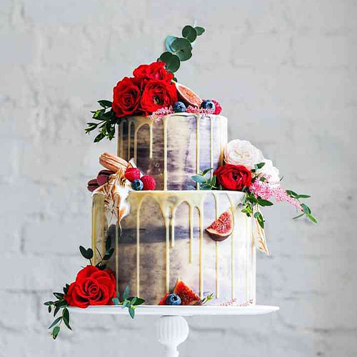 Chocolate Drip Cakes for Marriage