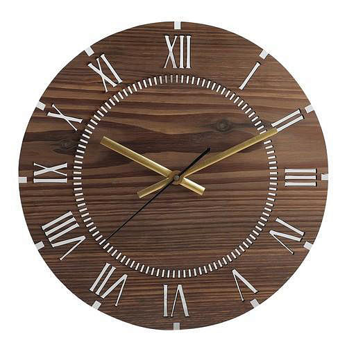 Impressive Wooden Clock