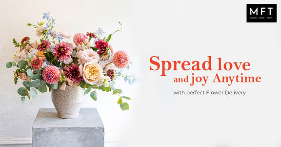 Spread love and joy anytime with perfect Flower Delivery