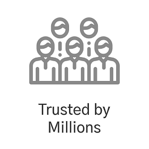 Trusted by Millions