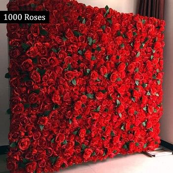 1000 Red Roses Special Wall Arrangement 
