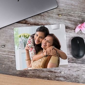 One Personalised Square Shape Mouse Pad