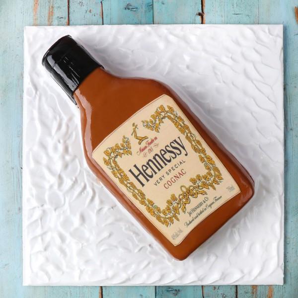 Hennessy Theme Liquor Cake