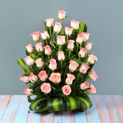 Pink Beautiful Basket