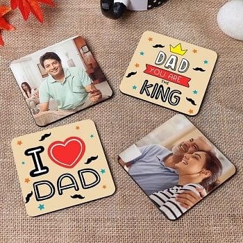 Personalised Coasters For Dad