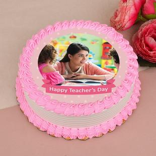 Teachers Day Personalised Pineapple Cake