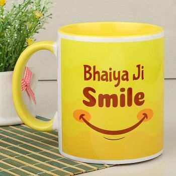 Bhaiya Ji Smile Printed Coffee Mug