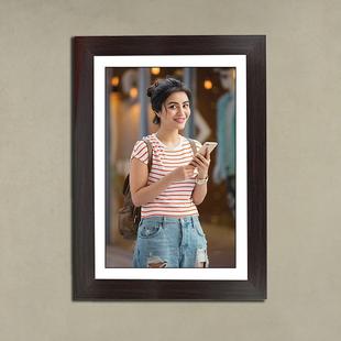 Black Portrait Frame For Her