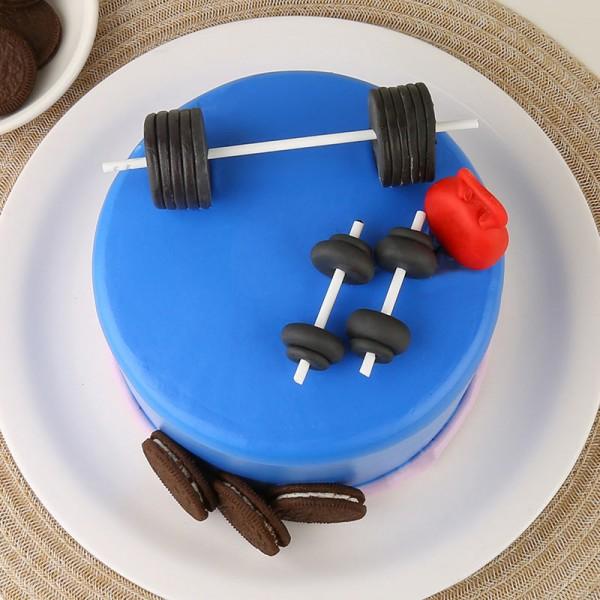Gym Theme Cake