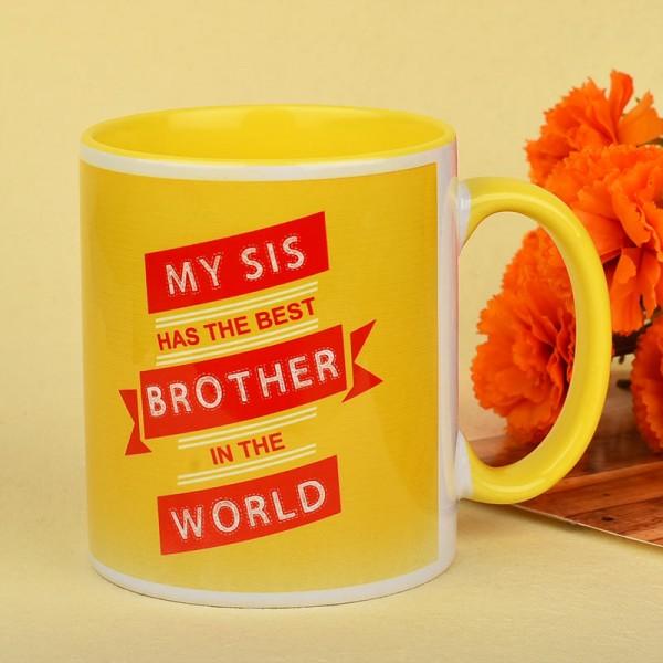 Rakhi Mug for Brother
