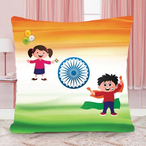 I Love India Cushion