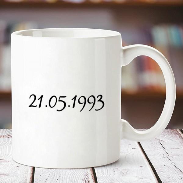 White Coffee Mug for Birthday