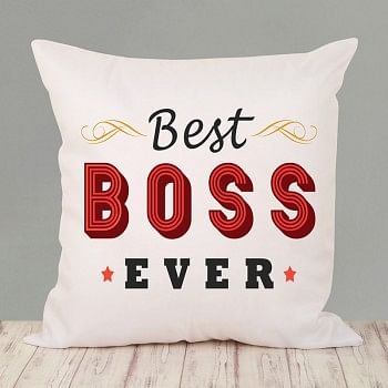 Best Boss Ever Cushion
