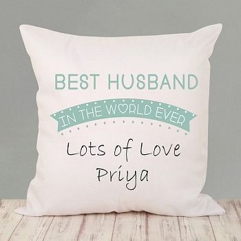 Best Husband Personalised Cushion