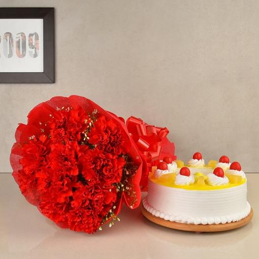 Carnations and Cake Carnations and Cake