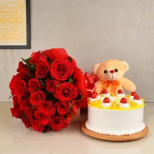 Red Roses Hamper