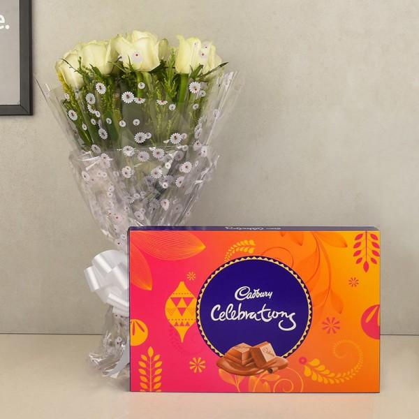 Flowers with Chocolates