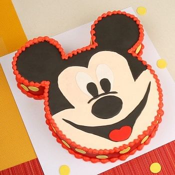 2 Kg Mickey Mouse Chocolate Cream Cake