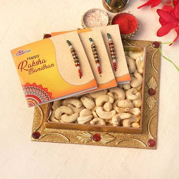 Nutritious Rakhi Trio Set