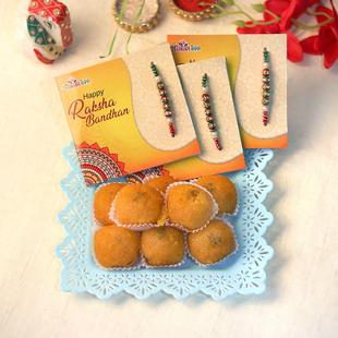 Sweetness Overloaded Rakhi Hamper 
