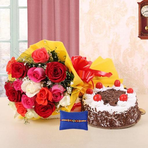 Lovely Woodland with rakhi