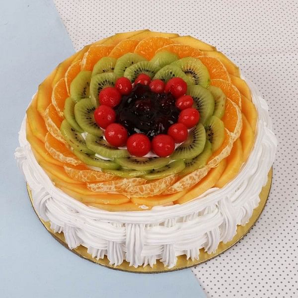 Half Kg Pineapple Fruit Cake for Mothers Day