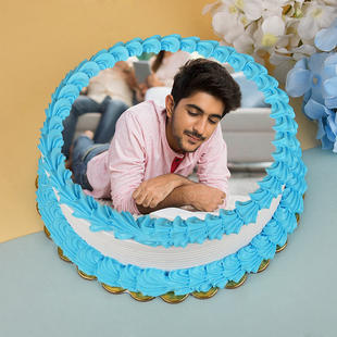 Personalised Pineapple Cake for Rakhi