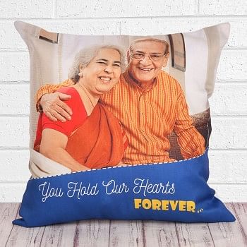 Personalised Photo Cushion for Parents