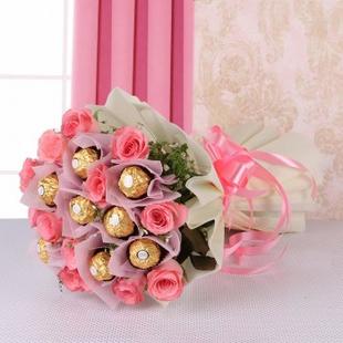 Rochers with Roses