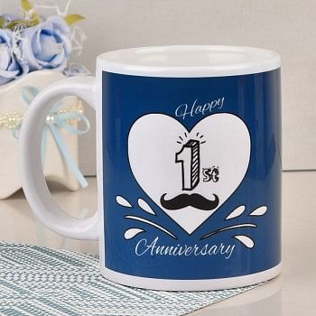 1st Anniversary Mug For Husband
