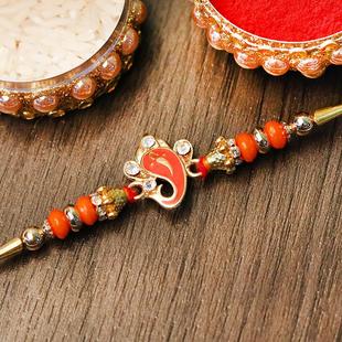 Designer Shri Ganesha Rakhi