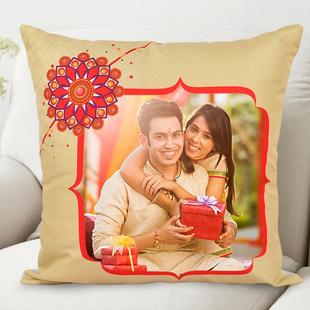 Traditional Rakhi Cushion