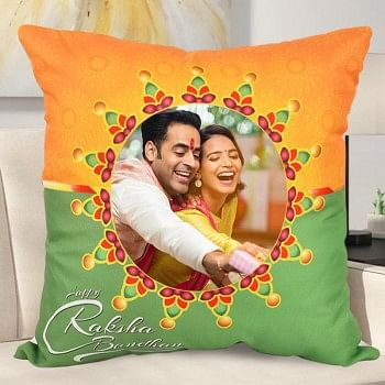 Personalised Cushion for Raksha Bandhan