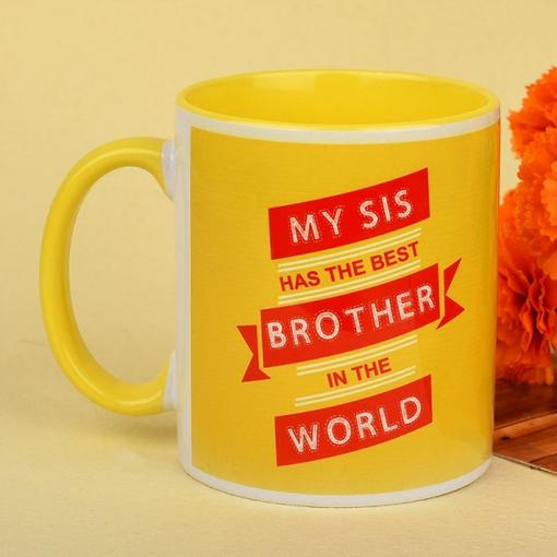Quirky Quote Mug for Brother