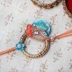 Silk Thread and Pearl Rakhi