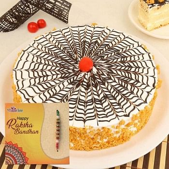 Online Rakhi With Cake In India