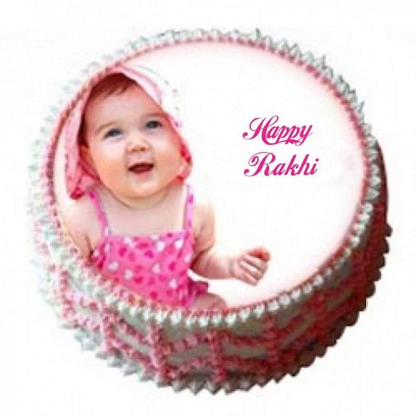 Rakhi Photo Personal Cake