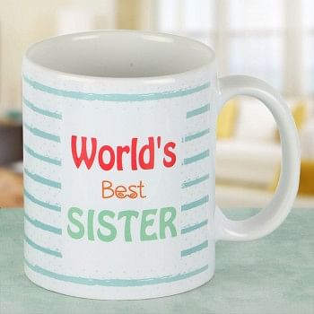 Worlds Best Sister Coffee Mug