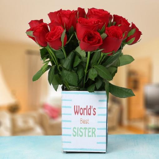 Flowers For Worlds Best Sister