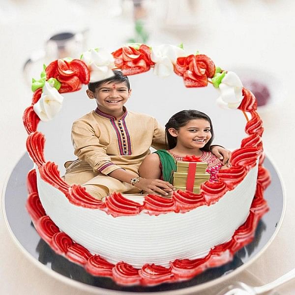 Rakhi Photo Humble Cake
