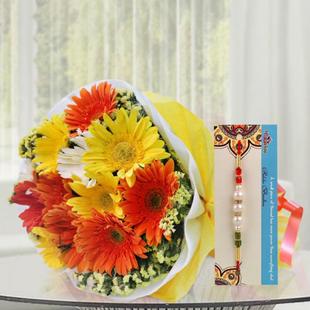 Gleaming Rakhi Combo