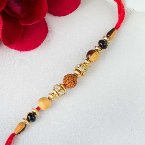 Single Rudraksh Rakhi