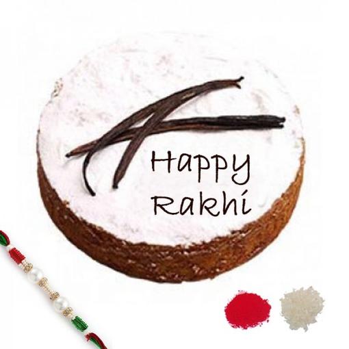 Half Kg Eggless Vanilla Cake