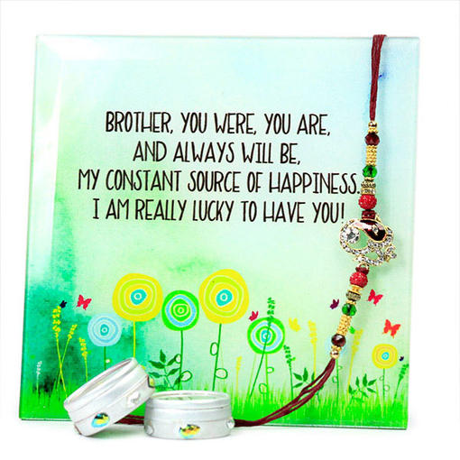 Om Ganesha Rakhi n Desk Quotation