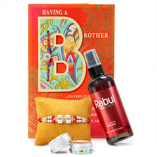 Rebul Body Splash n Rakhi Hamper