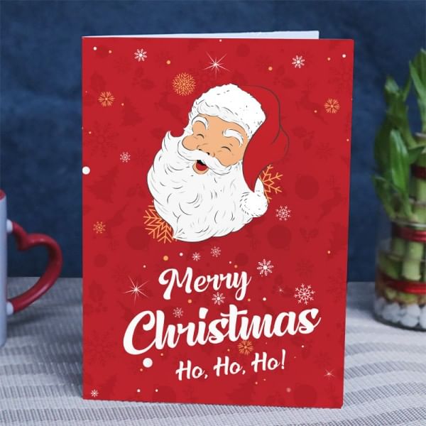 Christmas Personalised Card MyFlowerTree