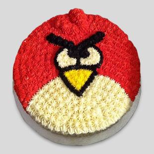 Angry Bird Theme Cake