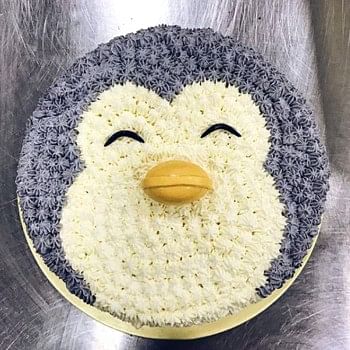 Cute Penguin Cake